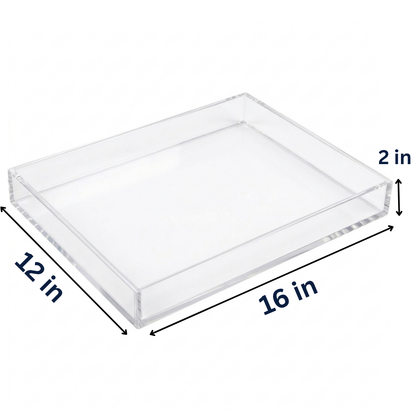 Clear Acrylic Tray/ Platter/ Board