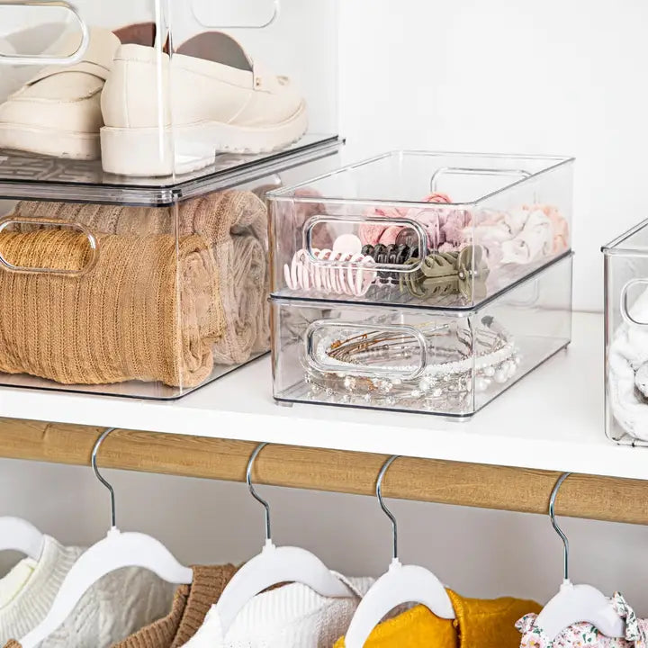 Clear Fridge & Pantry Storage Bin