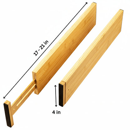 Expandable Drawer Dividers- Pack of 4