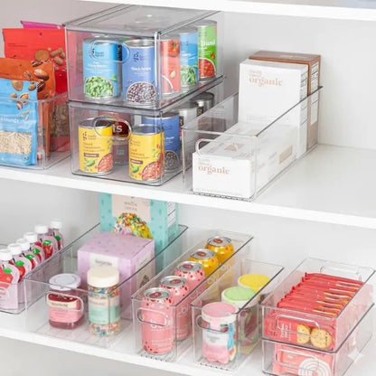 Clear Fridge & Pantry Storage Bin