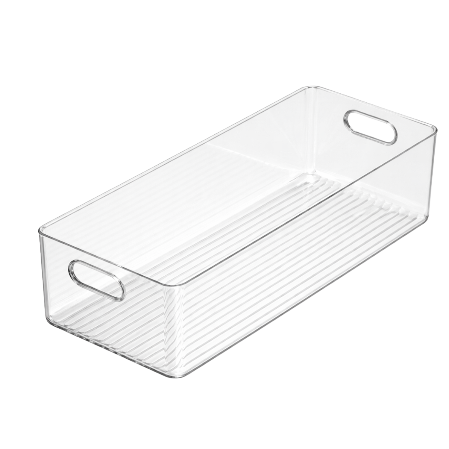 Clear Fridge and Pantry Storage Bins