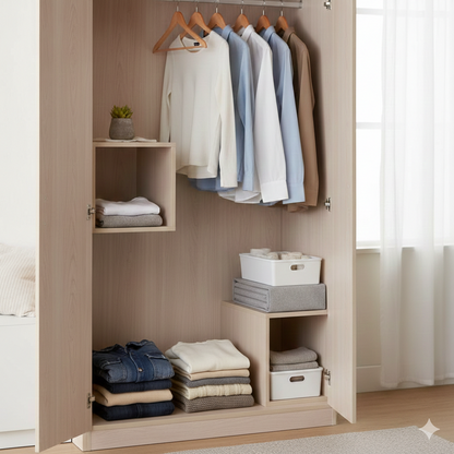 White Stackable Storage Bins
