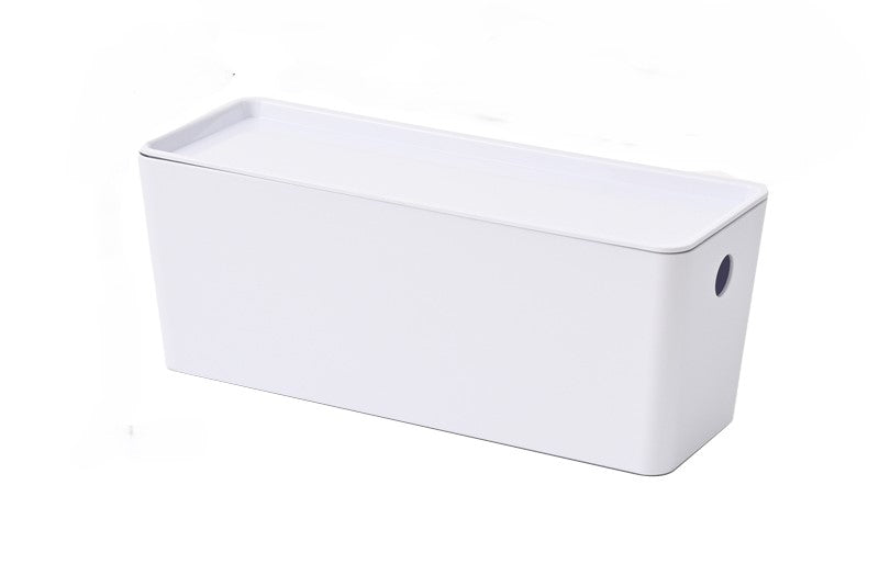 White Stackable Square Storage bins