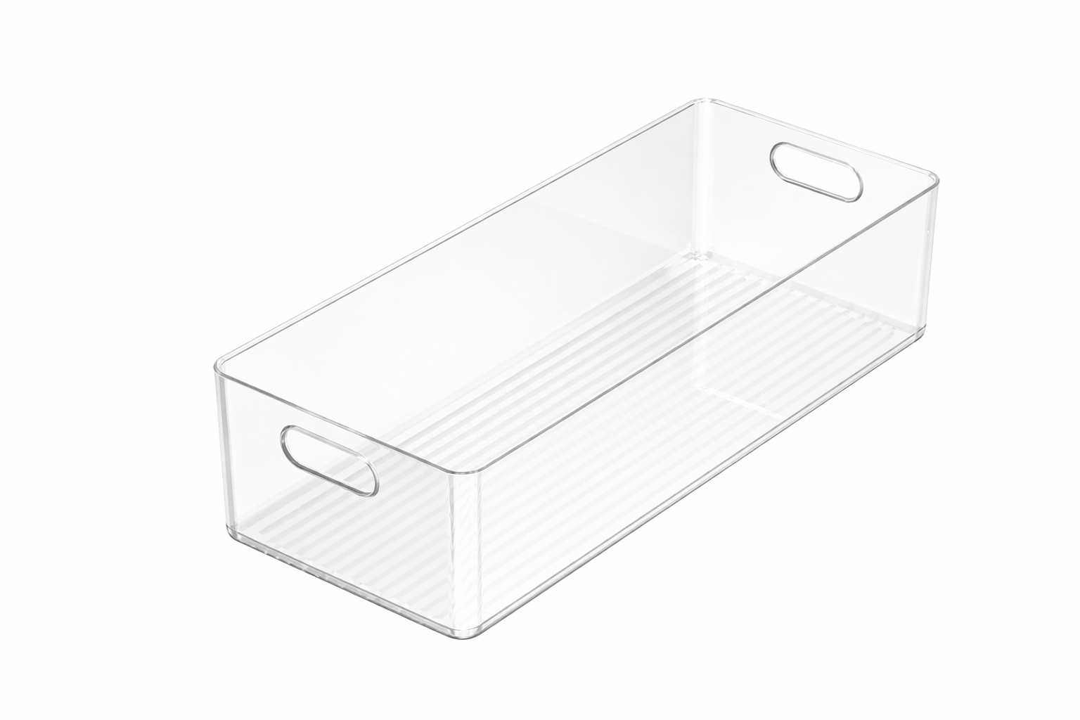 Clear Fridge and Pantry Storage Bins