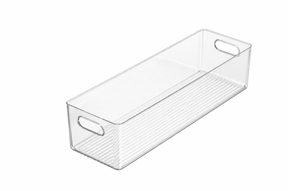 Clear Fridge and Pantry Storage Bins