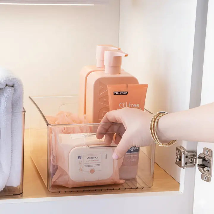 Clear Fridge & Pantry Storage Bin