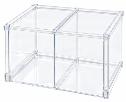 Clear Shoe Storage Stackable & Foldable