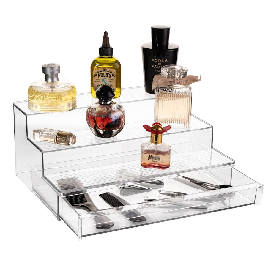 Clear Spice Rack Organizer