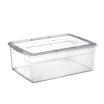 Your Bin- Clear Storage Bin with Cover