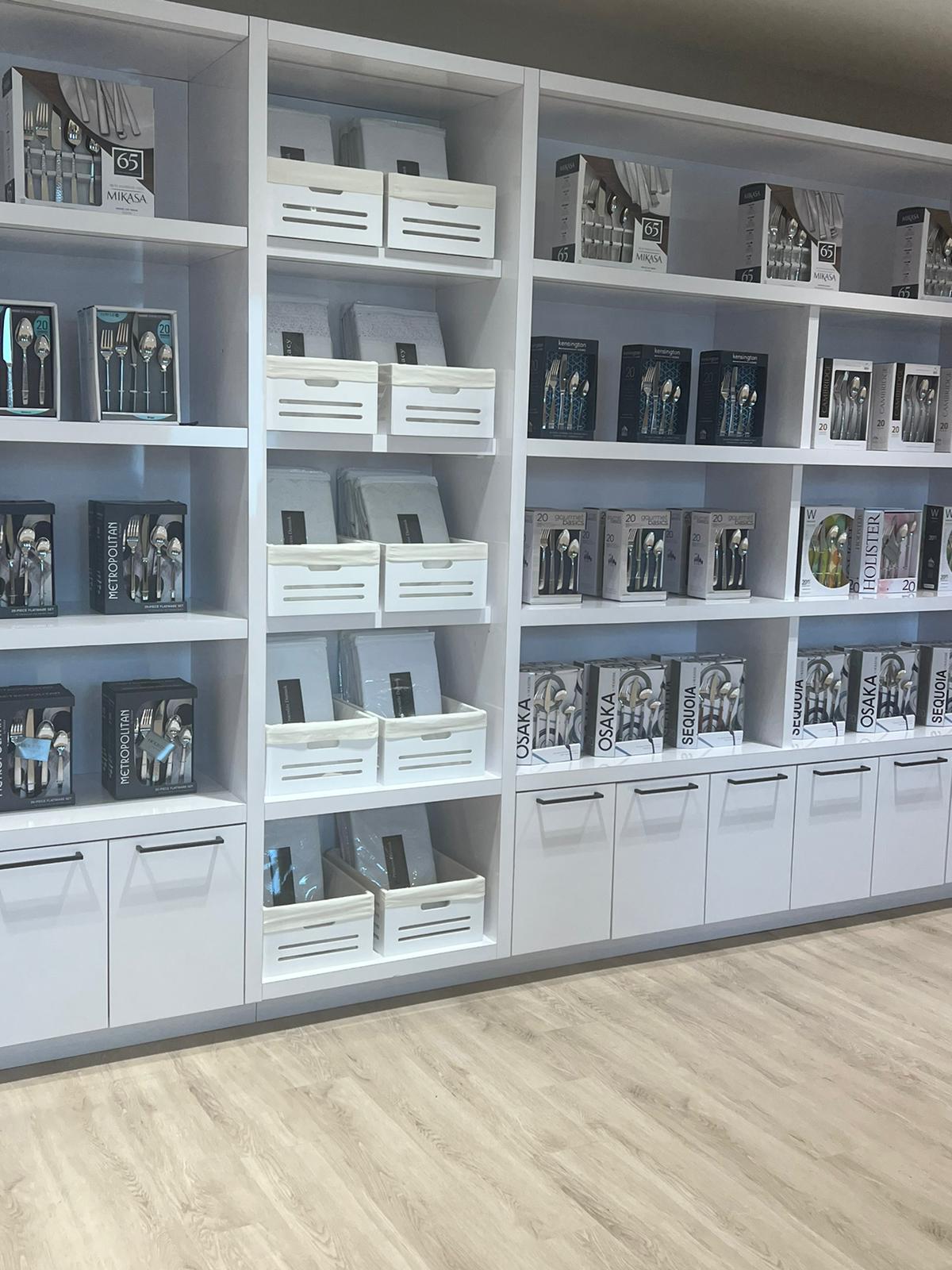 Wooden Bin with Fabric Lining