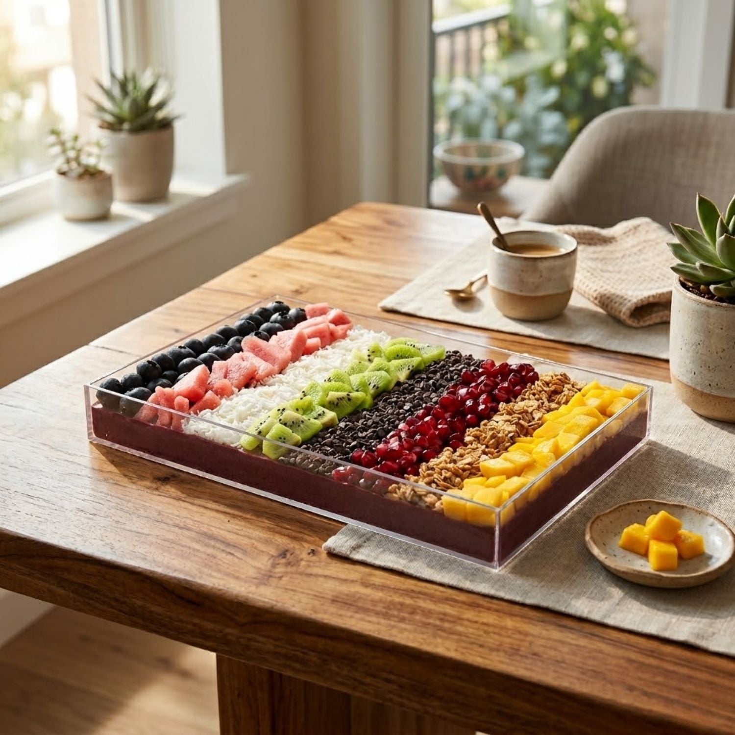 Clear Acrylic Tray/ Platter/ Board