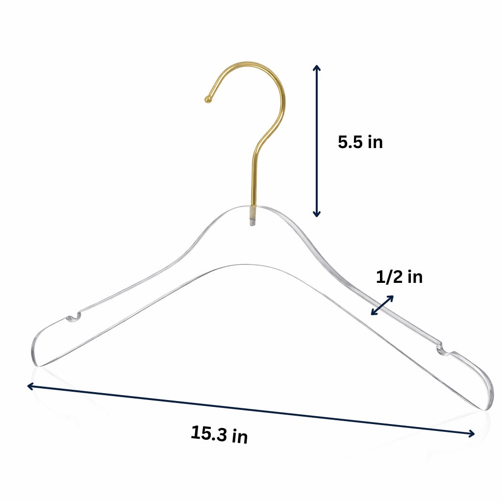 Acrylic Clear 5.5-Inch Hanger