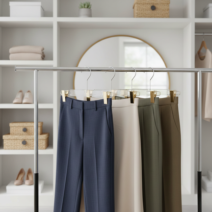 Acrylic Hanger with Clips