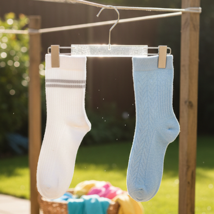 Acrylic Hanger with Clips