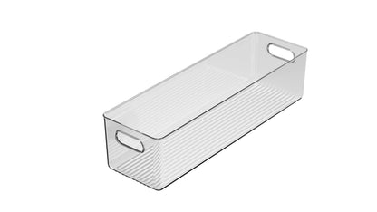 Clear Fridge and Pantry Storage Bins