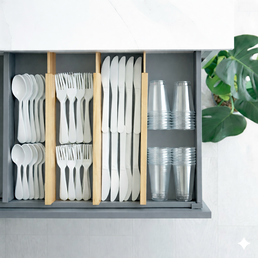 Expandable Drawer Dividers- Pack of 4