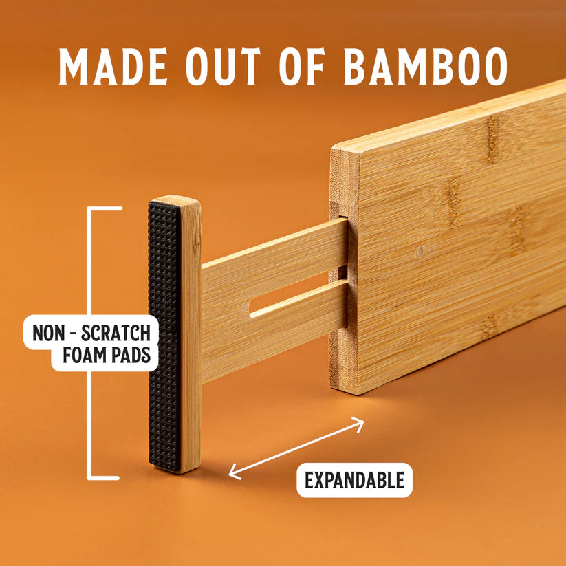 Expandable Drawer Dividers- Pack of 4