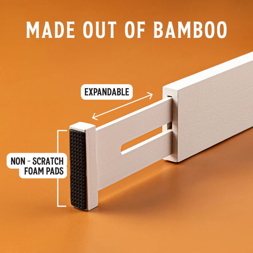 Expandable Drawer Dividers- Pack of 4