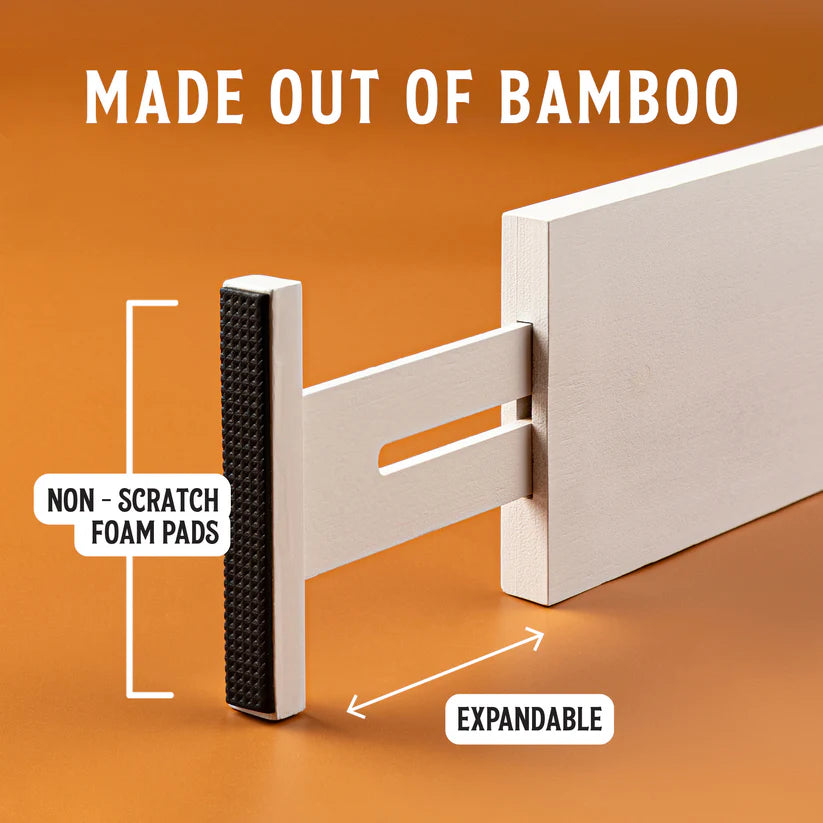 Expandable Drawer Dividers- Pack of 4