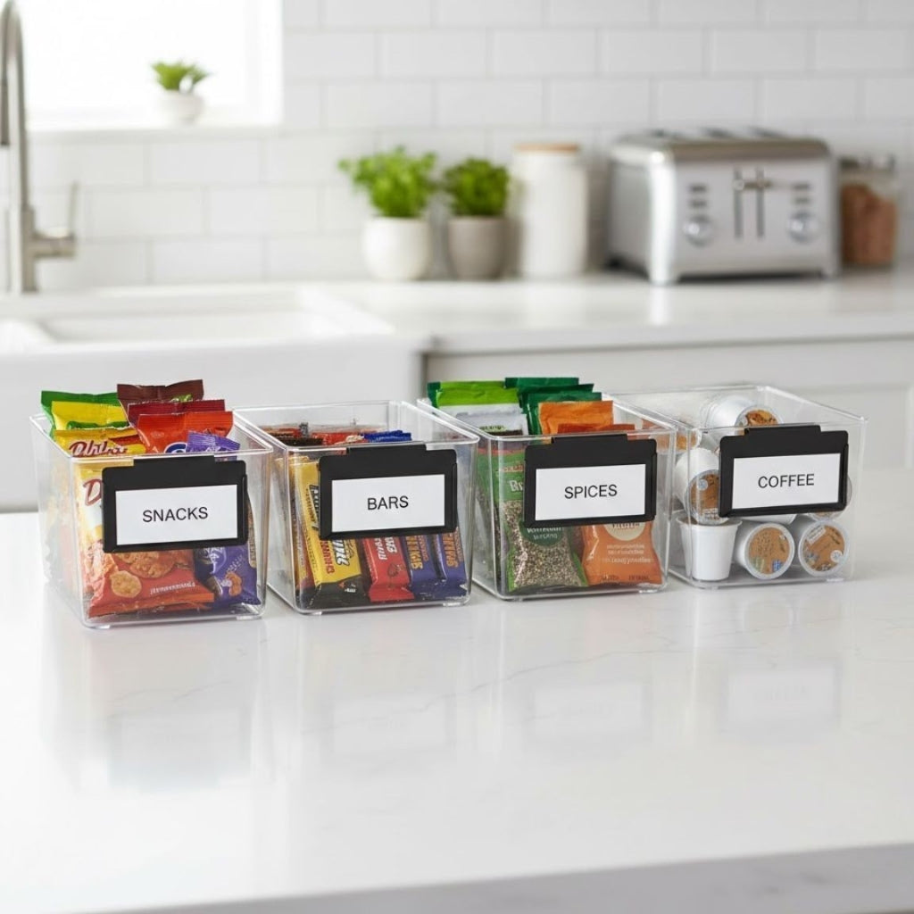 Bin Labeling Clips- 5 Pack