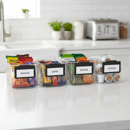 Bin Labeling Clips- 5 Pack