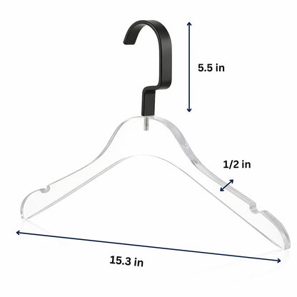 Acrylic Clear 5.5-Inch Hanger