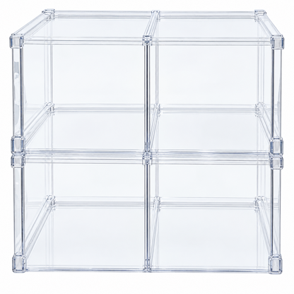 Clear Shoe Storage Stackable & Foldable