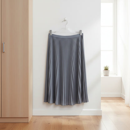 Clear Skirt & Pant Hangers with Adjustable Clips 5-Pack