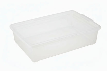 Your Bin- Clear Storage Bin with Cover