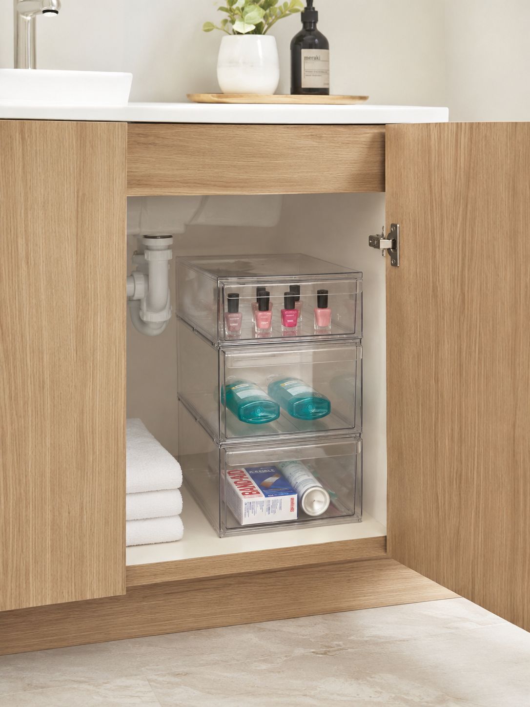 Large Clear Drawer 13.8 X 10.2 X 6.6