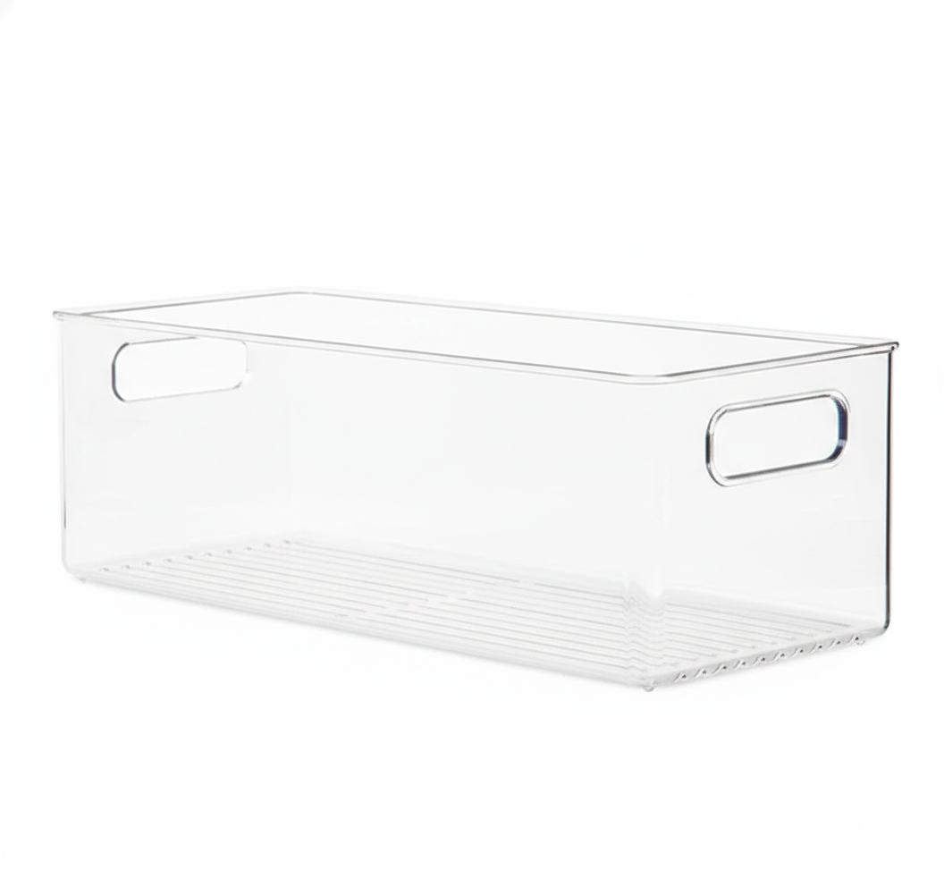 Clear Fridge & Pantry Storage Bin