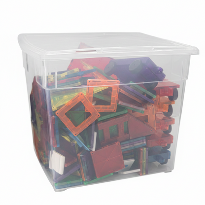 Your Bin- Clear Storage Bin with Cover