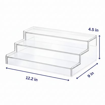 Clear Spice Rack Organizer