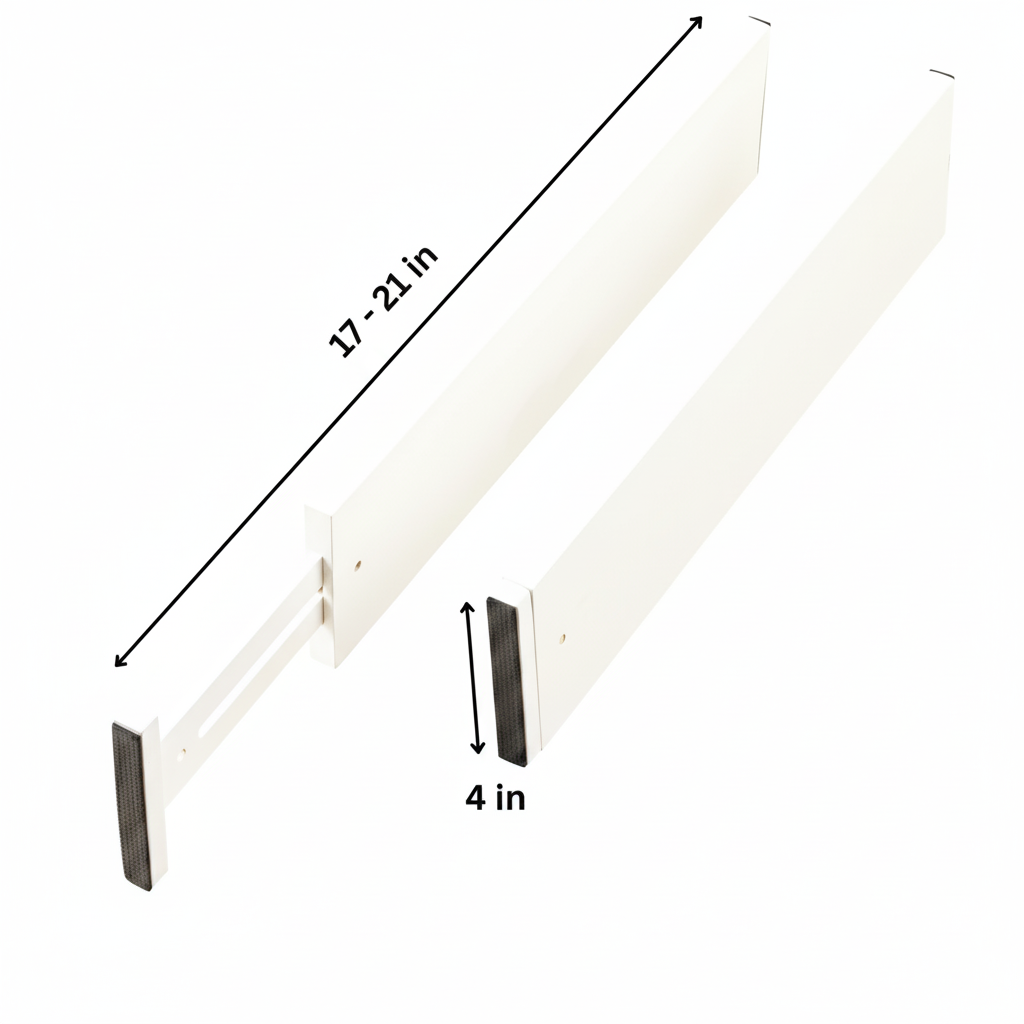 Expandable Drawer Dividers- Pack of 4