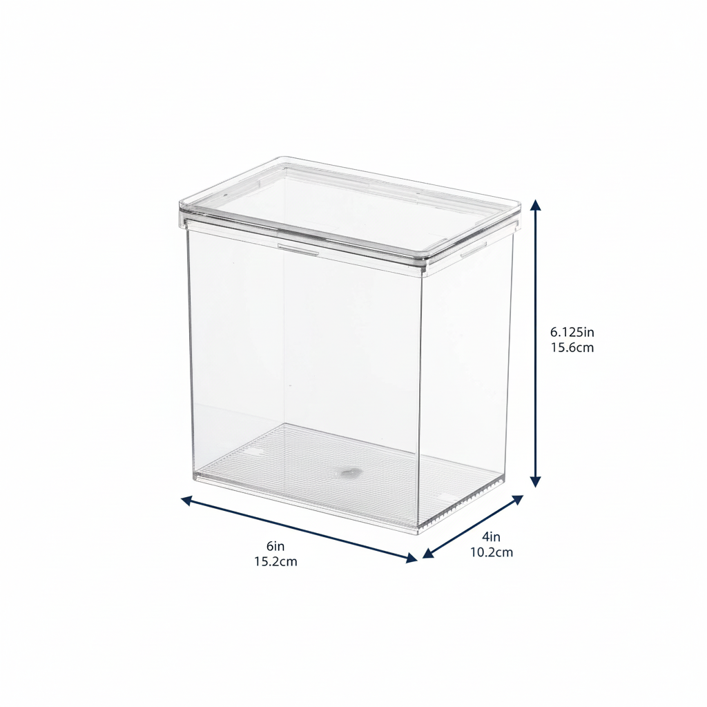 Your Food Bin- Clear Airtight Food Canister