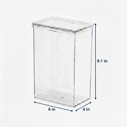 Your Food Bin- Clear Airtight Food Canister