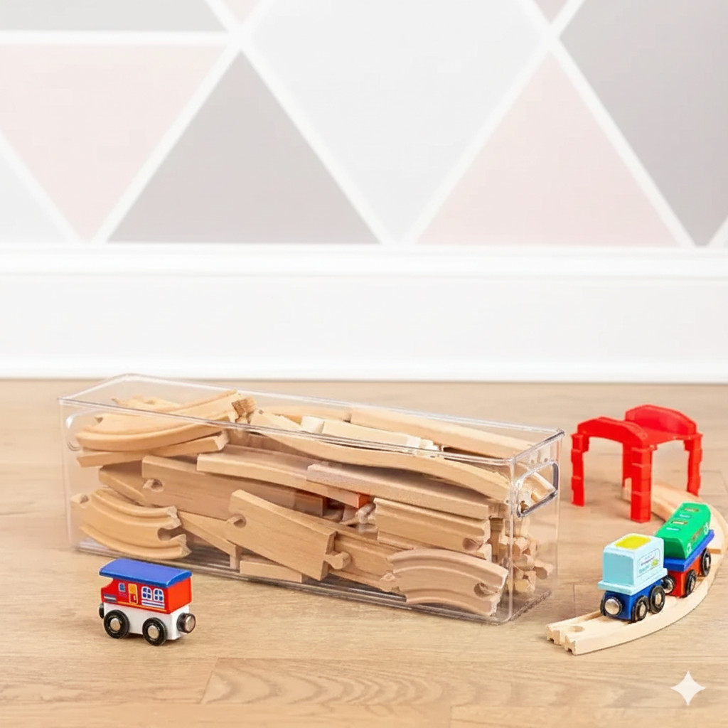 Clear Fridge & Pantry Storage Bin