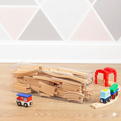 Clear Fridge & Pantry Storage Bin