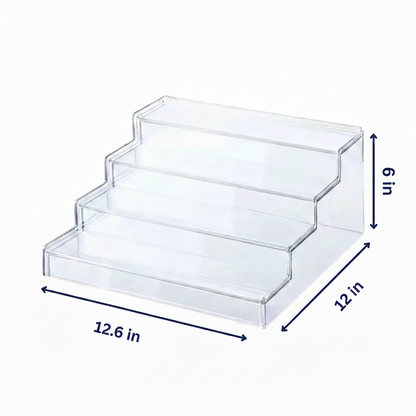 Clear Spice Rack Organizer