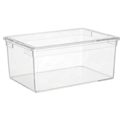Your Bin- Clear Storage Bin with Cover