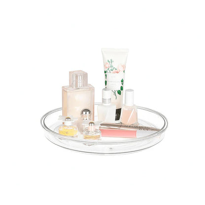 Clear Lazy Susan Turntable Rotates 360°