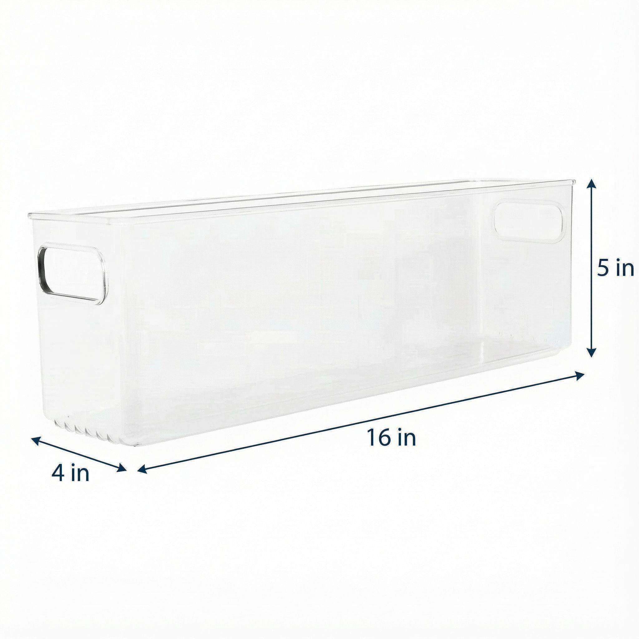 Clear Fridge & Pantry Storage Bin