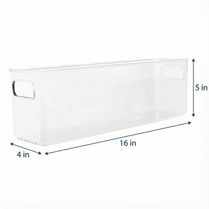 Clear Fridge & Pantry Storage Bin