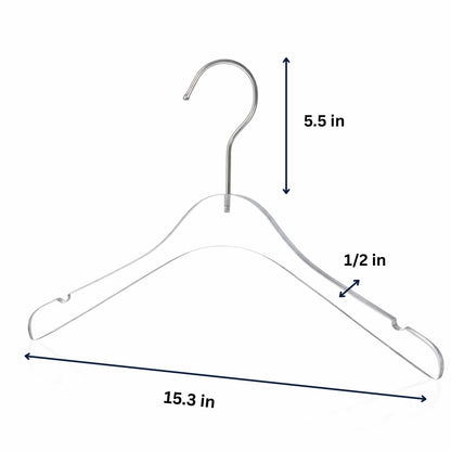 Acrylic Clear 5.5-Inch Hanger