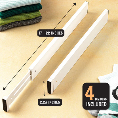 Drawer Dividers Pack of 4