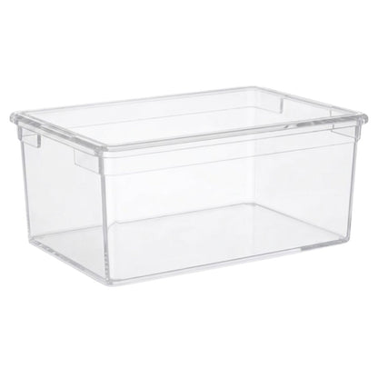 Your Bin- Clear Storage Bin with Cover