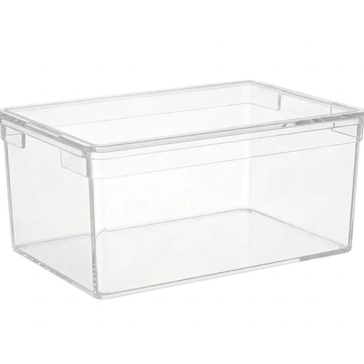 Your Bin- Clear Storage Bin with Cover