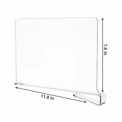 Clear Shelf Dividers-6 Pack