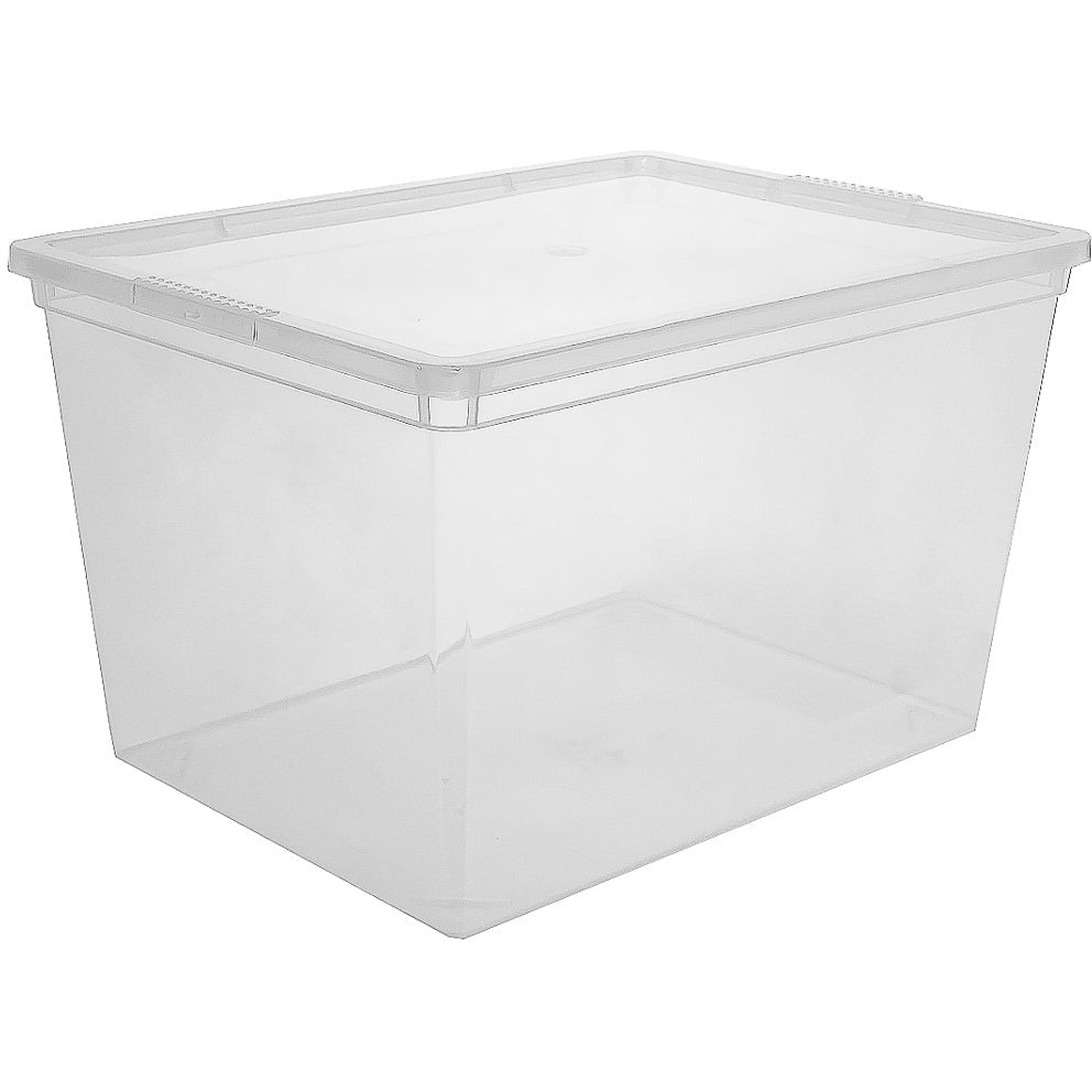 Clear Storage Bins with Lid