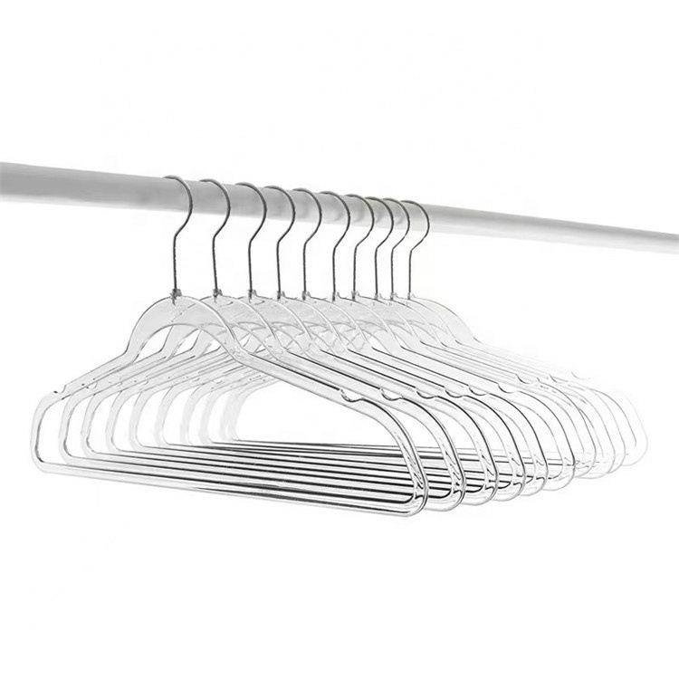 Clear Adult size hangers